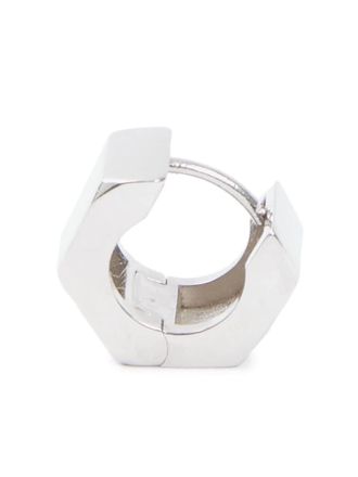 Maison Margiela Oorring met patroon - Zilver