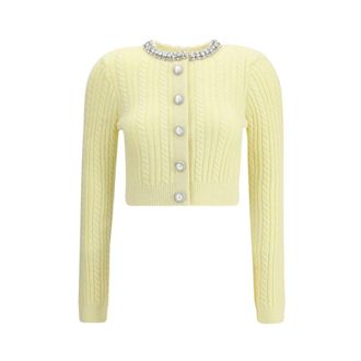 Self Portrait Donna, Maglie, Giallo, M, new