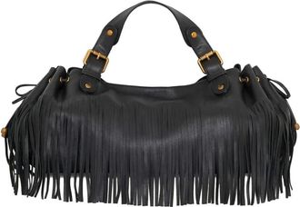 Gerard Darel 24H Franges - Bags - Mujer - Negro - ONE SIZE