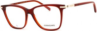 Ferragamo SF3013 616 Transparent Red 53mm