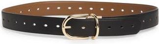 Vince Camuto Reversible Belt in Black/Cognac at Nordstrom Rack, Size Large/x-Large