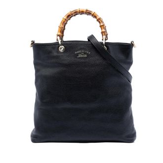 Gucci Pre-owned Gucci Tall Leather Bamboo Shopper Tote Ladies QQGMZR7IG0NBP94C