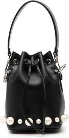 Fendi Pre-owned Bucket Bags, female, Black, Size: ONE SIZE Pre-owned Mon Tresor