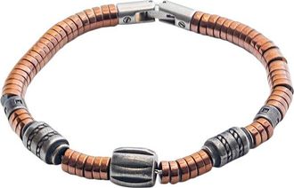 Jean Claude Stainless Steel Toggle Bracelet