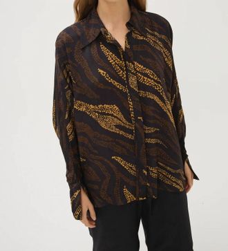 Maria Cher Clary Shirt In Brown