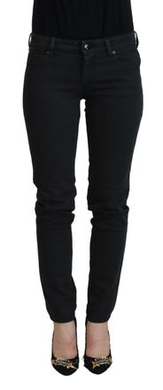 Ermanno Scervino Cotton Slim Fit Women blue Womens Jeans