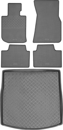OEM Juego De Alfombrillas De Goma Para Coche Y Alfombrilla Para Maletero Para Bmw Serie 3 G20 Sed&aacute;n (2019)