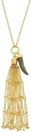 Petit Moments 18K Plated Stainless Steel Pendant Necklace