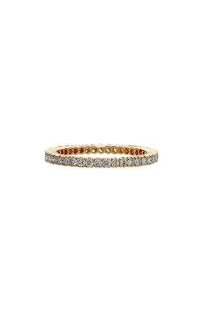 Sethi Couture Prong Set Diamond Eternity Band in Gold/Diamond at Nordstrom, Size 6.5
