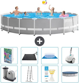 Intex Piscina Prism Frame Redonda - 610x132 Cm - 9-piezas S600