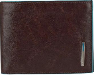 Piquadro Portemonnee met twaalf vakken - Heren - Portefeuilles - Bruin - ONE Size - Polyester - Accessoires