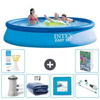 Intex Piscina Easy Set Redonda - 396x84 Cm - 7-piezas S319