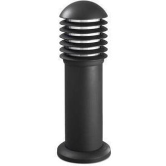 Leds - C4 Efectoled - Leds-c4 Balizas - 1 Bolardo De Exterior Medio Ligero Gris Urbano Claro Ip44, E27