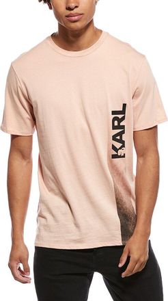 Karl Lagerfeld Karl Lagerfeld Vertical Karl Logo T-Shirt