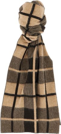 Guest In Residence The Plaid Big Scarf Sciarpe Beige-Donna