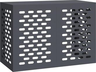 vidaXL Funda Para Aire Acondicionado - Antracita, 100x50x70 Cm, Hecha De Acero Vidaxl