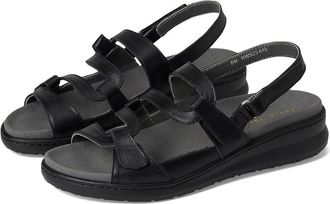 David Tate Femme Womens Sandals Black : 6.5 WW (EE), Leather