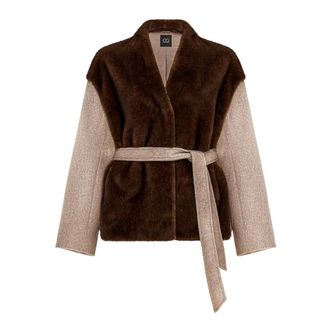 Cesare Gaspari Donna, Giacche, Marrone, L, new