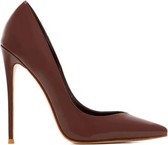 Femme LA Pumps Rum a punta - Marrone