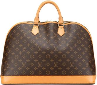 Louis Vuitton Pre-owned Handbags, female, Brown, Size: ONE SIZE Pre-owned Alma BB Monogram Handbag