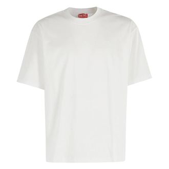 Diesel Boggy Megoval T-Shirt - - Tops - Uomo - Bianco - XL