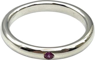 Tiffany & Co. Silver Silver 925 Band Ring (Pre-Owned)