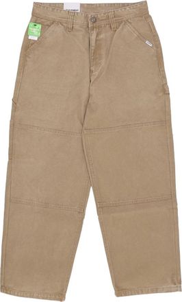 Element Carpenter Canvas Pant - Heren - Straight fit broeken - Beige - W28 - Katoen - Broeken