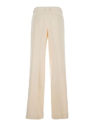 Pantaloni Torino Womens Trousers Francoise Beige Viscose