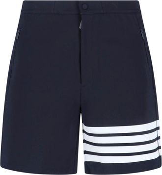 Thom Browne 4 Bar Shorts - Navy