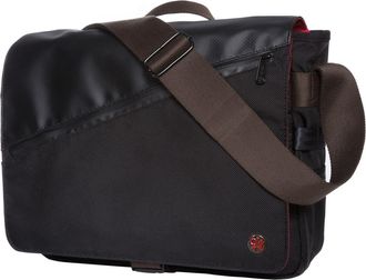 Giorgio Martello Milano Grand Army Medium Messenger Bag with Back Zipper in Black at Nordstrom