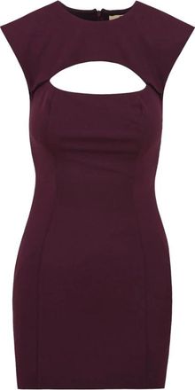 Aniye By Mini Jurk in Rouge Noir - Dames - Korte kleedjes - Bruin - XS - Polyester - Kleedjes