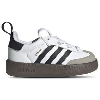 adidas Boys adidas Originals adiFOM Samba 360 - Boys Toddler Basketball Shoes Black/Clear Granite/White Size 10.0