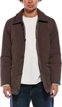 Cole Haan Oversize Diamond Quilt Reversible Jacket