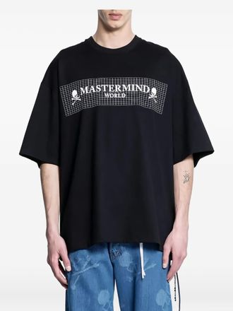 MASTERMIND WORLD T-shirt in cotone con grafica - Nero