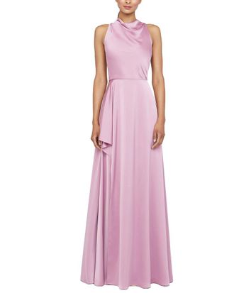 Theia Amara Cowl Drape Gown