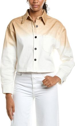 Kenneth Cole Oversized Cropped Shacket