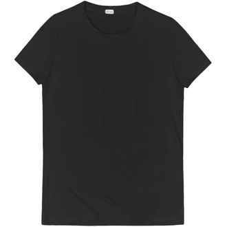 HOM Mens, Supreme Cotton Crew-Neck T-Shirt, Black, XL