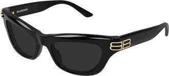 Balenciaga Black/Grey Sunglasses Bb0430S