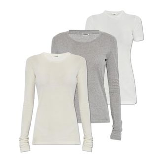 Jil Sander Dames, Tops, Veelkleurig, Maat: XS Katoen