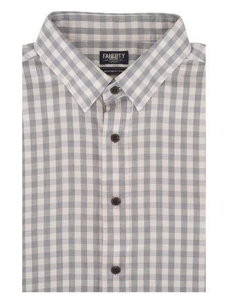 Faherty Camicia a quadri - Grigio