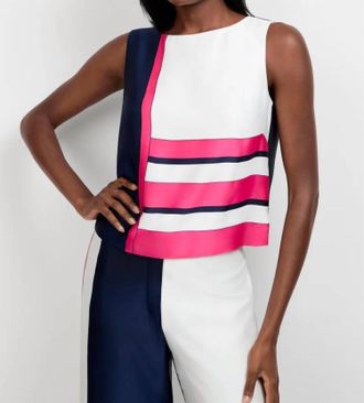 Trina Turk Cadorna Top In Muilti