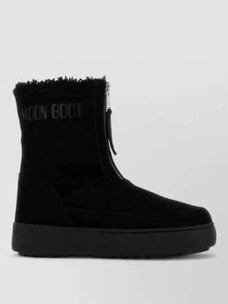 Moon Boot suede ltrack lara ankle boots flat