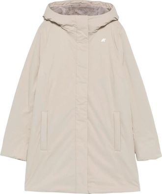 K-Way Donna, Cappotti, Beige, M, new