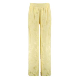 Harper & Yve Dames, Broeken, Geel, Maat: M