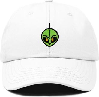 Dalix Duder Alien Dad Cap in White at Nordstrom