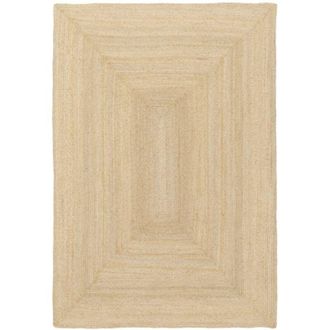 Sweeek PADMA rectangular indoor rug, jute, natural, several sizes, flat woven