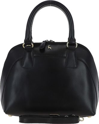 Ashwood Leather Womens Della Moda Vegetable Tanned Real Tote Bag - Black - One Size