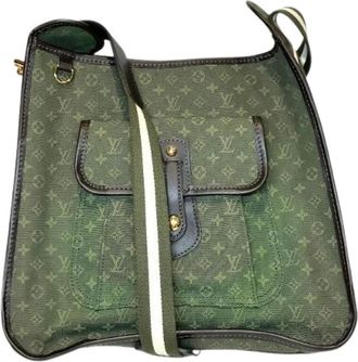 Louis Vuitton Pre-owned Cross Body Bags, male, Green, Size: ONE SIZE Pre-owned Monogram Mini Shoulder Bag