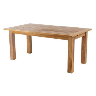 ED&Egrave;N JARD&Iacute; Mesa de exterior extensible de madera de teca 180 a 240 cm