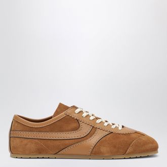 Dries Van Noten Brown leather and suede Sneakers